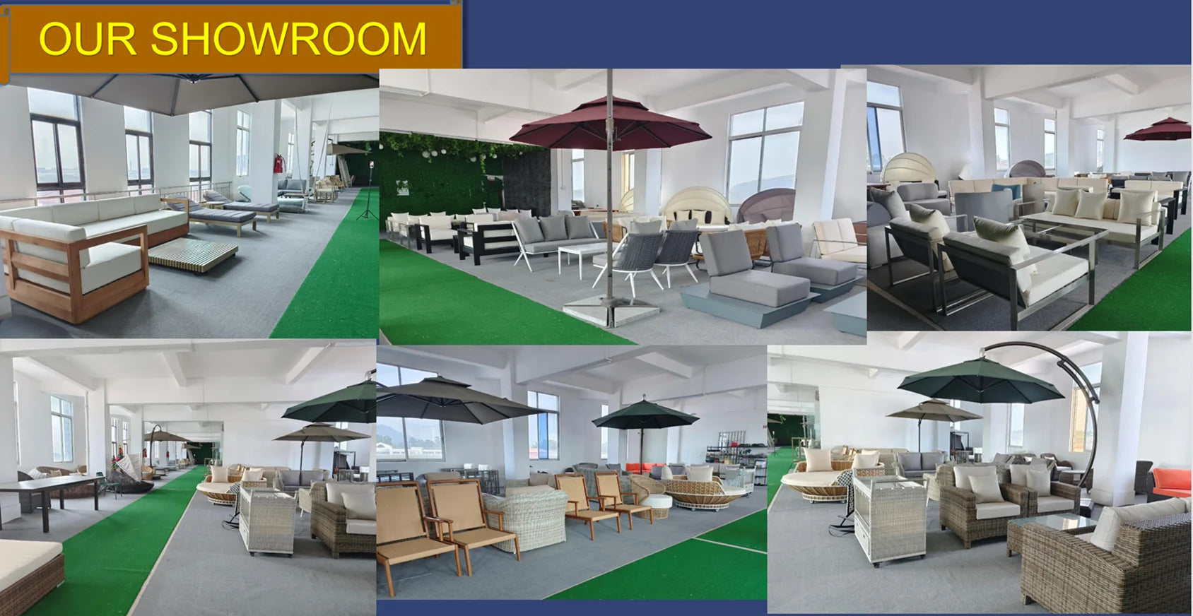 Garden Furniture Deep Seating Patio Set Sun Lounger Outdoor Furniture Daybed