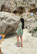 The Vacation Crush Flare Sleeve Maxi Dress Luxlife Brands