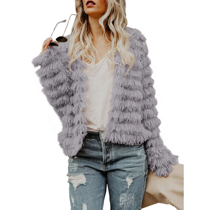 Farrah Faux Fur Coat LUXLIFE BRANDS