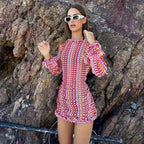 The Vacation Crush Flare Sleeve Maxi Dress Luxlife Brands