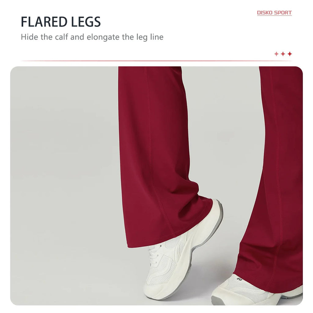 Hearuisavy 2Pcs Woman's Sports Set Naked-Feel Racerback Sports Tops Gym Tank Top Female Breathable High Waist Fitness Yoga Pants