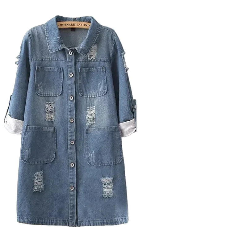 Manhattan Denim Coat