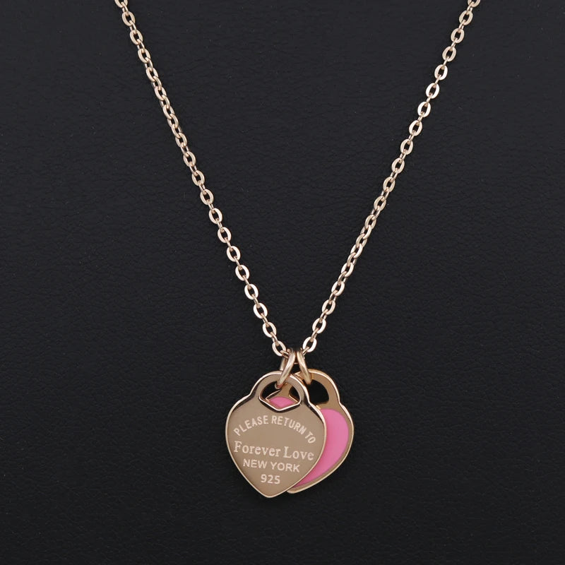 Love You Forever Stainless Necklace LUXLIFE BRANDS