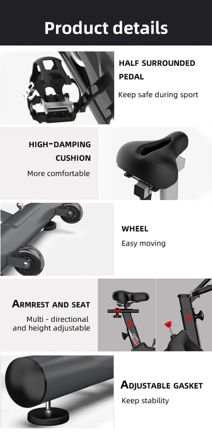 SD-S501 Factory directly supply home folding fitness equipment magnetic control spinning bike