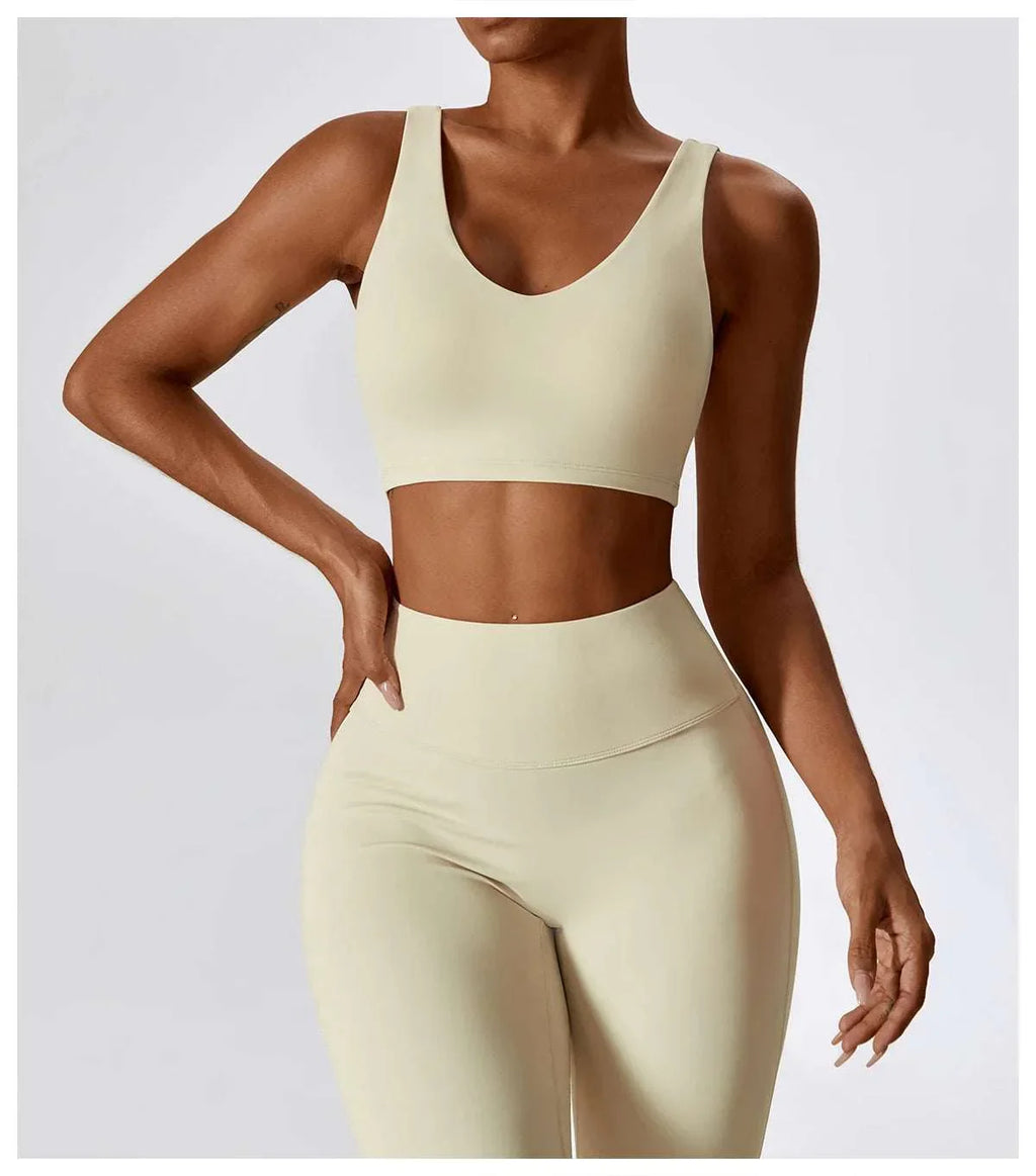 Gym Push Up Sport Yoga Bra,high Quality Yoga Top Shock Proof Tight Underwear,Pilates Fitness Vest,Womens Seamless Yoga Clothing