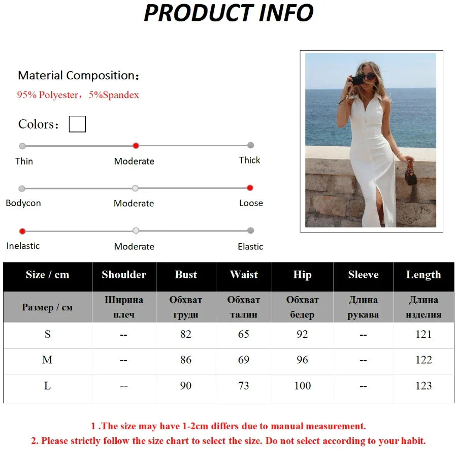 Sasha Summer Slim Fit Maxi Dress Luxlife Brands