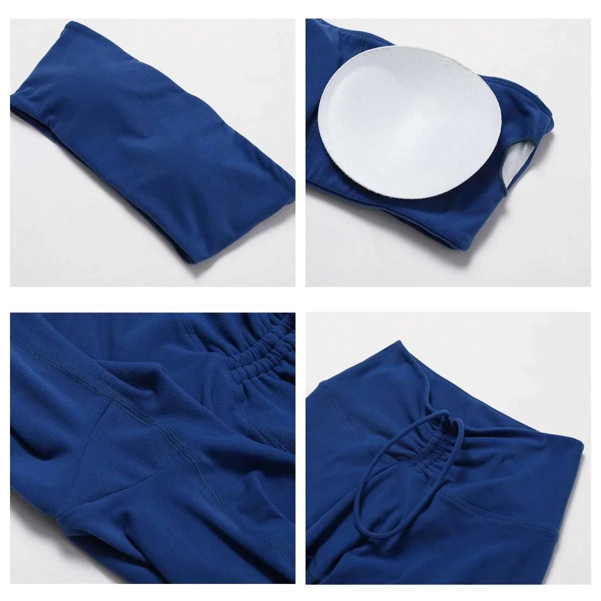 Hearuisavy Casual Sports Bra Gym Underwear Women Breathable Training Yoga Clothes Tube Top Fitness Workout Tank Top Female