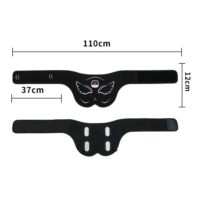 Electric EMS Hip Trainer Buttock Muscle Stimulator With Remote Control 10 Modes 30 Training Levels Fitness Massager Slimming Luxlife Brands