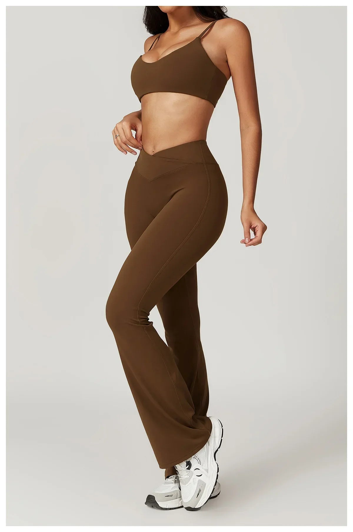 Women's Wide Leg High Waist Yoga Set Luxlife Brands