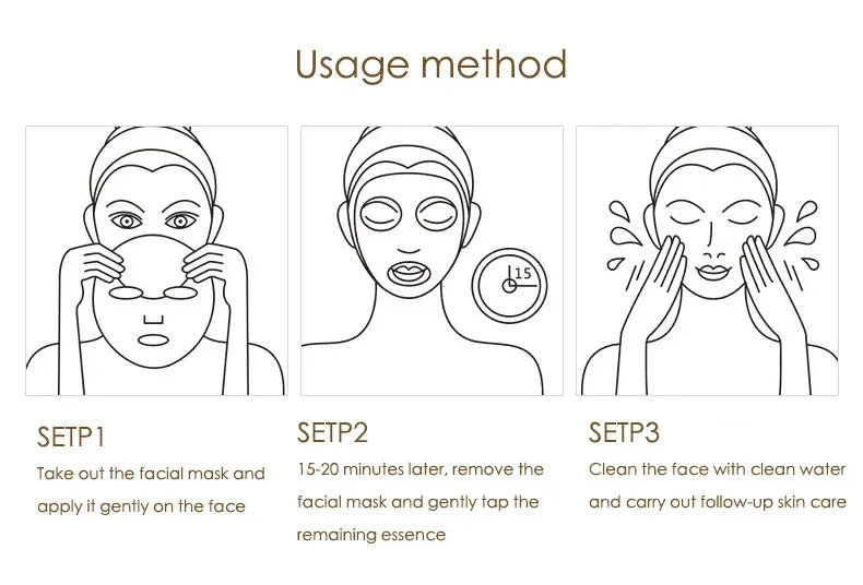 Hyaluronic Acid Collagen Face Masks