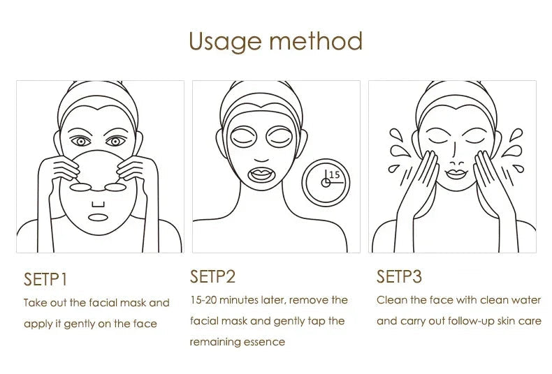 Hyaluronic Acid Collagen Face Masks Luxlife Brands