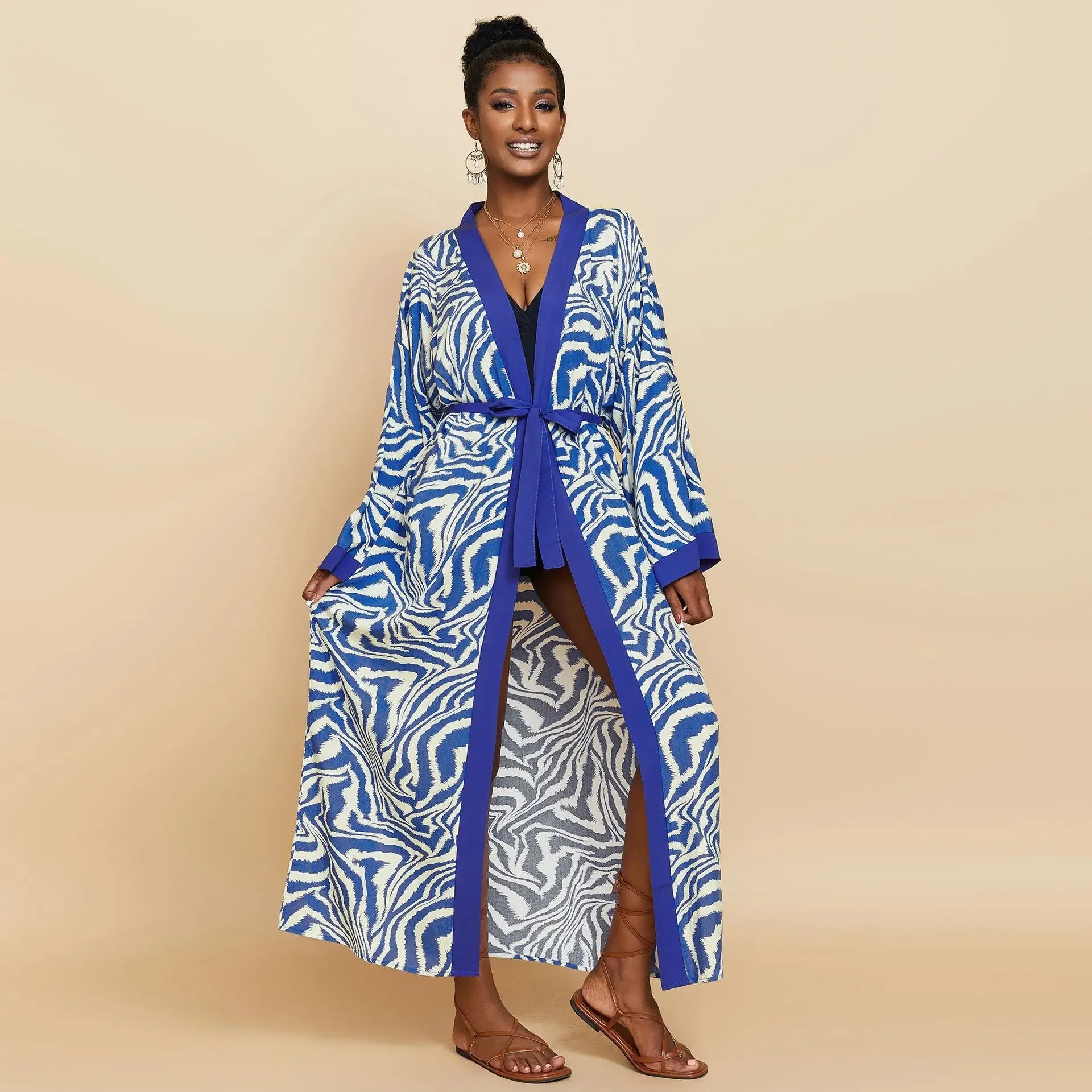 Boho Kimono Beach Cover Up