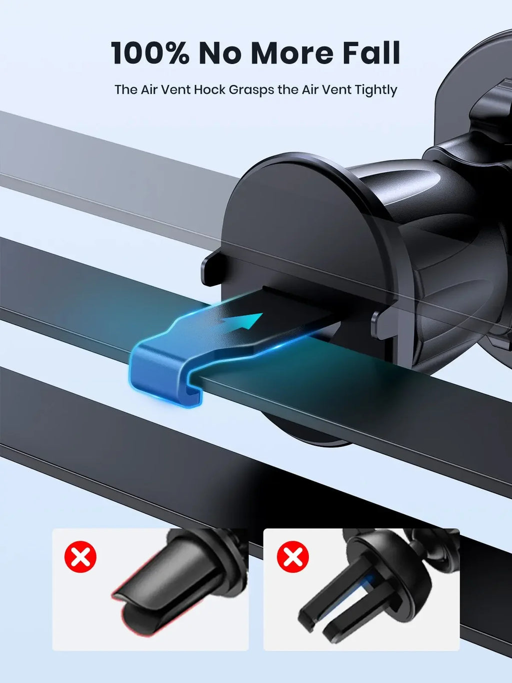 Magnetic Car Phone Holder - 360 Rotation