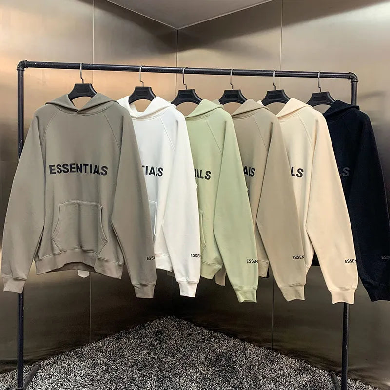 ESSENTIALS Fleece Oversized Hoodie Pullover LUXLIFE BRANDS