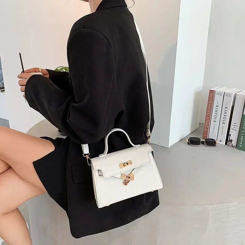 Small Bag Women's New Trend Handbag Single Shoulder Backpack Simple Texture Cross-Body Women's Bag" LUXLIFE BRANDS