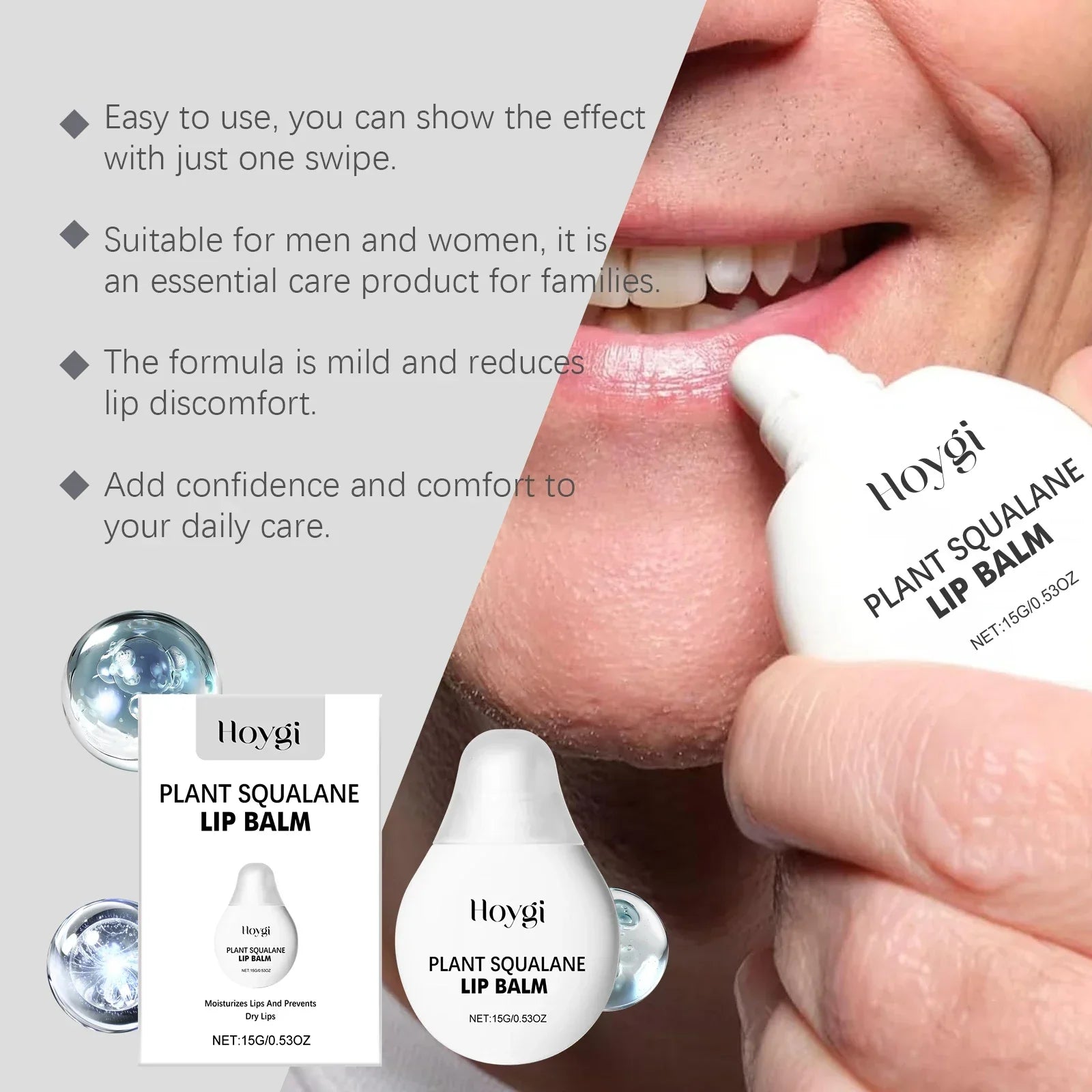 Lip Balm Deep Moisturizing Reduce Lip Lines Removal Dead Skin Exfoliating Anti Dry Long Lasting Nourishment Daily Care Lip Balm