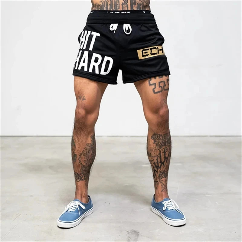 Men Fitness Beach Shorts