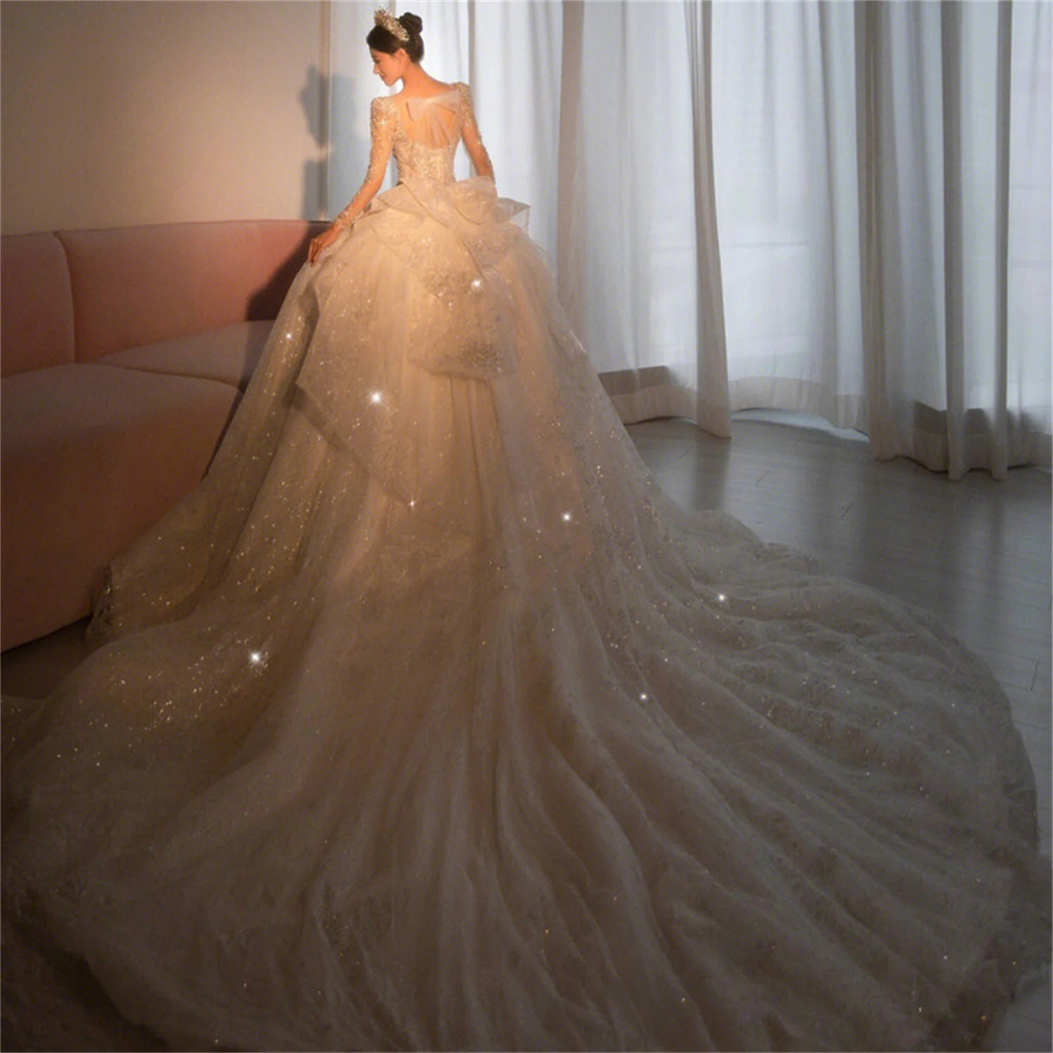 Luxury Princess Bridal Gown LUXLIFE BRANDS