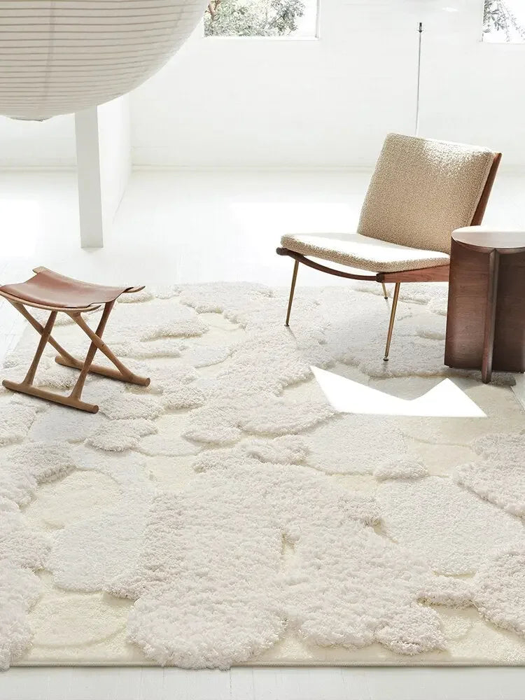 Luxury Cream Modern Rug