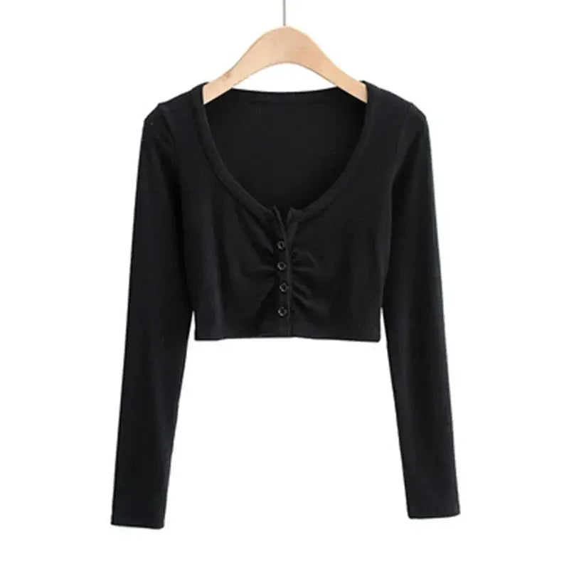High Street Cropped Cardigan - LUXLIFE BRANDS