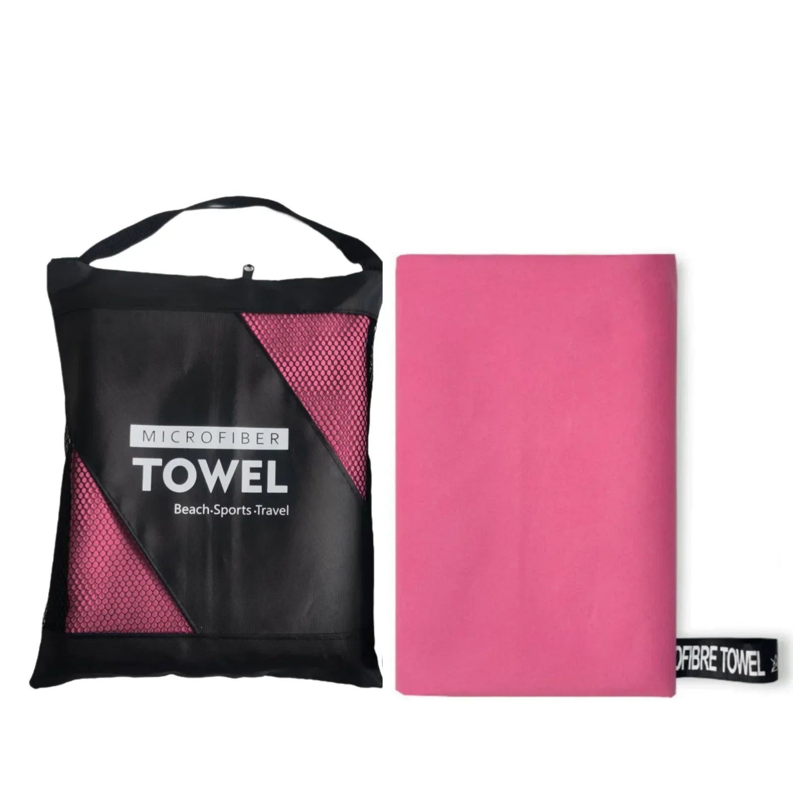 Microfiber Towel Perfect Travel & Gym & Camping Towel. Quick Dry - Super Absorbent - Ultra Compact - Lightweight Swimming Towels