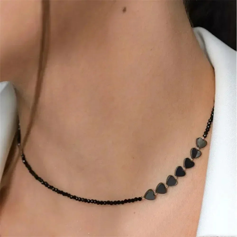 Vintage Heart Shell Necklace Luxlife Brands