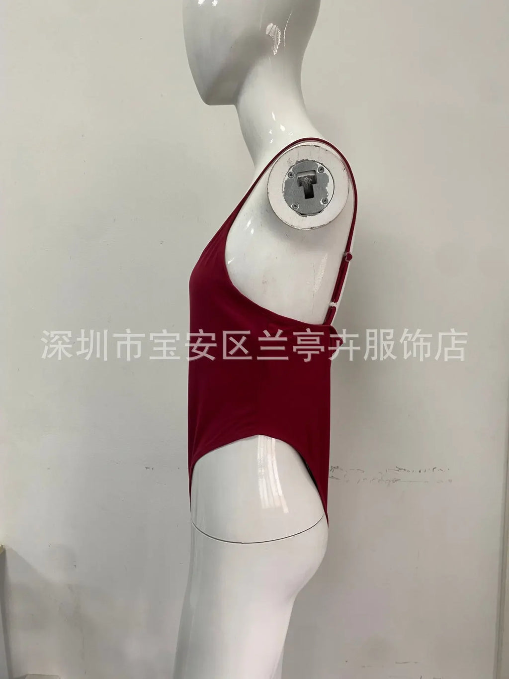 European and American solid color matching hot girl summer women's camisole with tight fitting jumpsuit