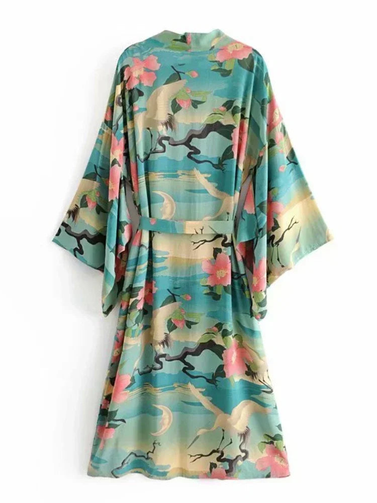 The Amalfi Bloom Robe