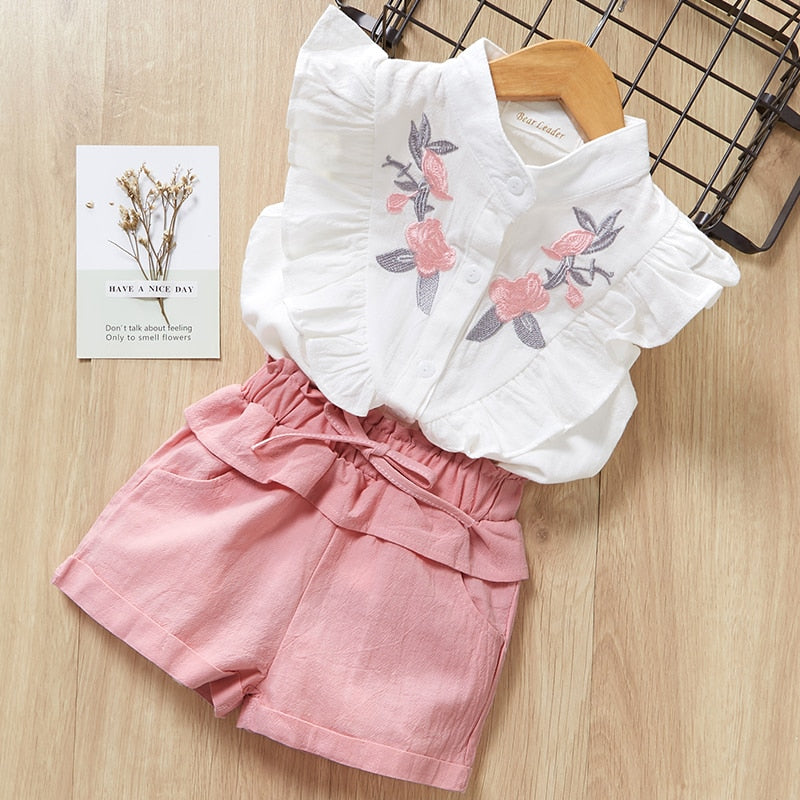 Lux Kids Cute Summer Outfit  3 7Y