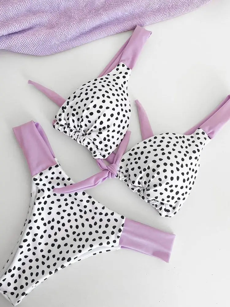 Polka Dot Bikini Set