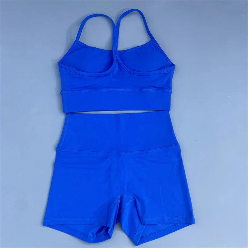 Lightweight Quick Dry Training Bra & Shorts Set Luxlife Brands