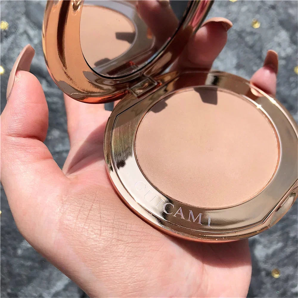 Contour Palette with Mirror Shadow Powder Bronzer Three-Dimensional Nose Shadow Repair Powder Facial Concealer Cosmetics Makeup Luxlife Brands