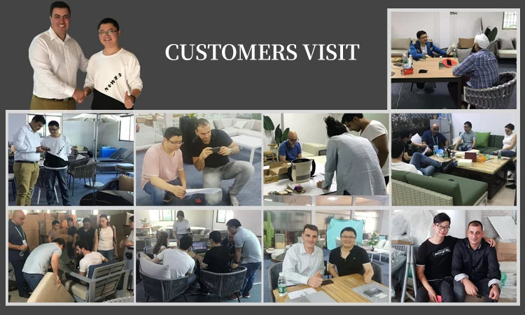 Garden Furniture Deep Seating Patio Set Sun Lounger Outdoor Furniture Daybed