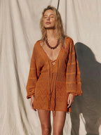 Bali Knit Beach Mini Dress Luxlife Brands