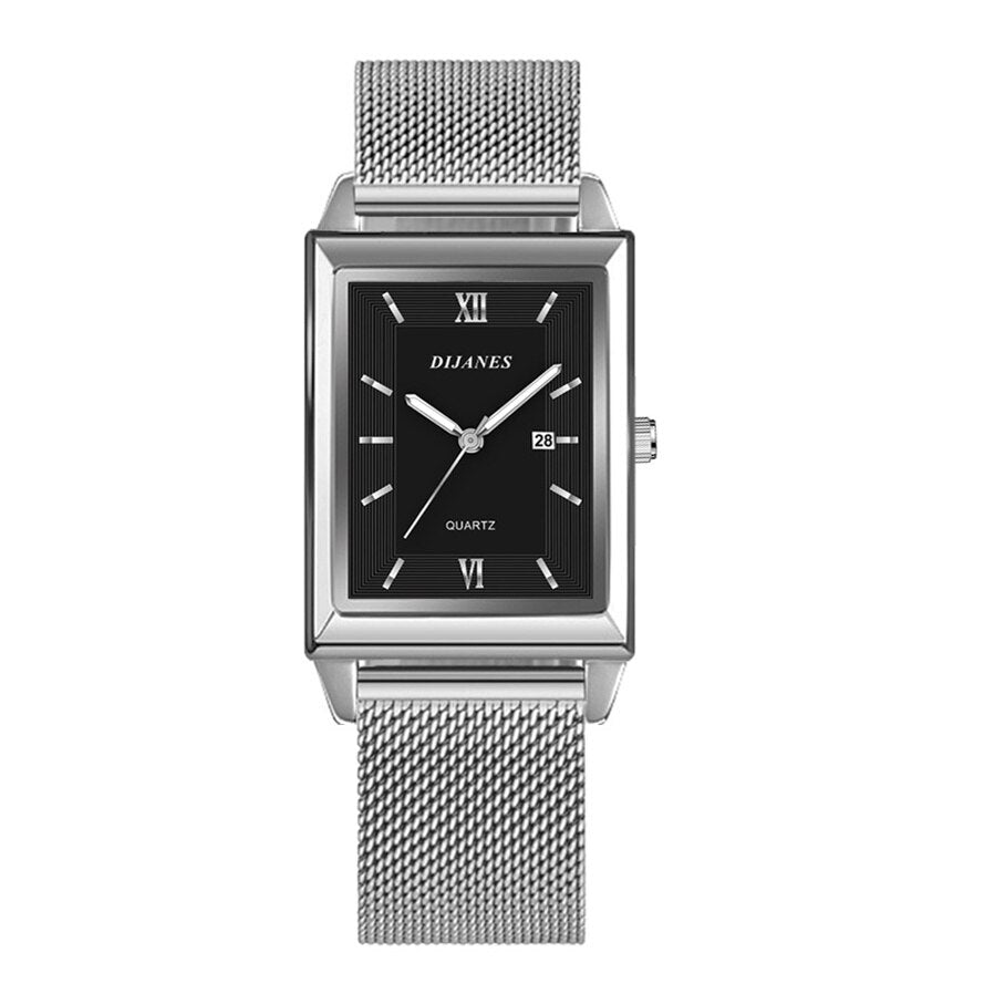 2023 Luxury Fashion Gold Watch for Womens Stainless Steel Quartz Wristwatch Women's Watches Ladies Calendar Clock Montre Femme