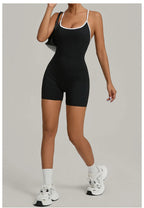 Workout Jumpsuit Sports Overalls Women Rompers Gym Clothing Running Bodysuits Fitness Suits Gym Tracksuit Sportswear Yoga Set Luxlife Brands