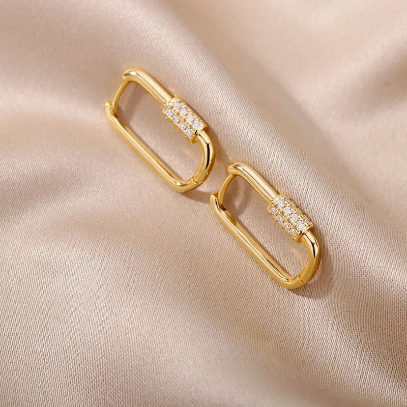 Mystical Madam Hoop Earrings LUXLIFE BRANDS