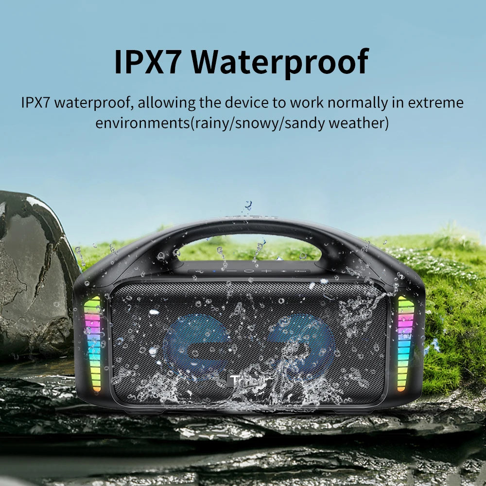 Portable Bluetooth Speaker 90W StormBox Blast Waterproof 30H Playtime