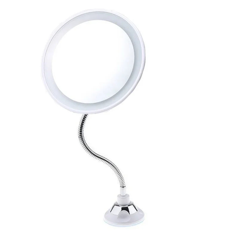 Makeup Mirror 10x Magnifying With Light LUXLIFE BRANDS