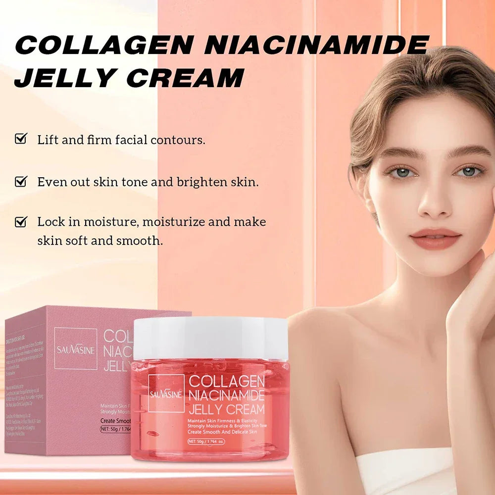 Korean Skin Care 50g Collagen Niacinamide and Hydrolyzed Collagen Lasting Moisturizing Deeply Hydrates Night Care Mask Cream