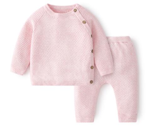 Toddler Baby Boys Girls Clothing Sets Fall Winter Cardigan Sweater+Shorts Infant Baby Girls Boys Knit Suit Korean Style LUXLIFE BRANDS