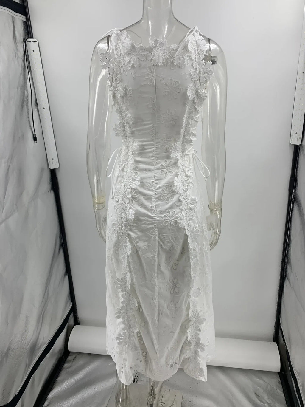 Lilly Lace Embroidered Sun Dress