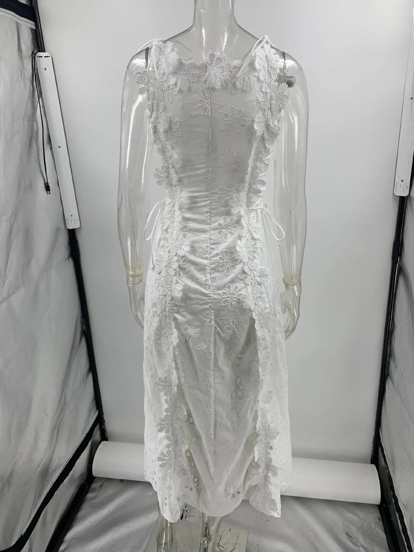 Lilly Lace Embroidered Sun Dress