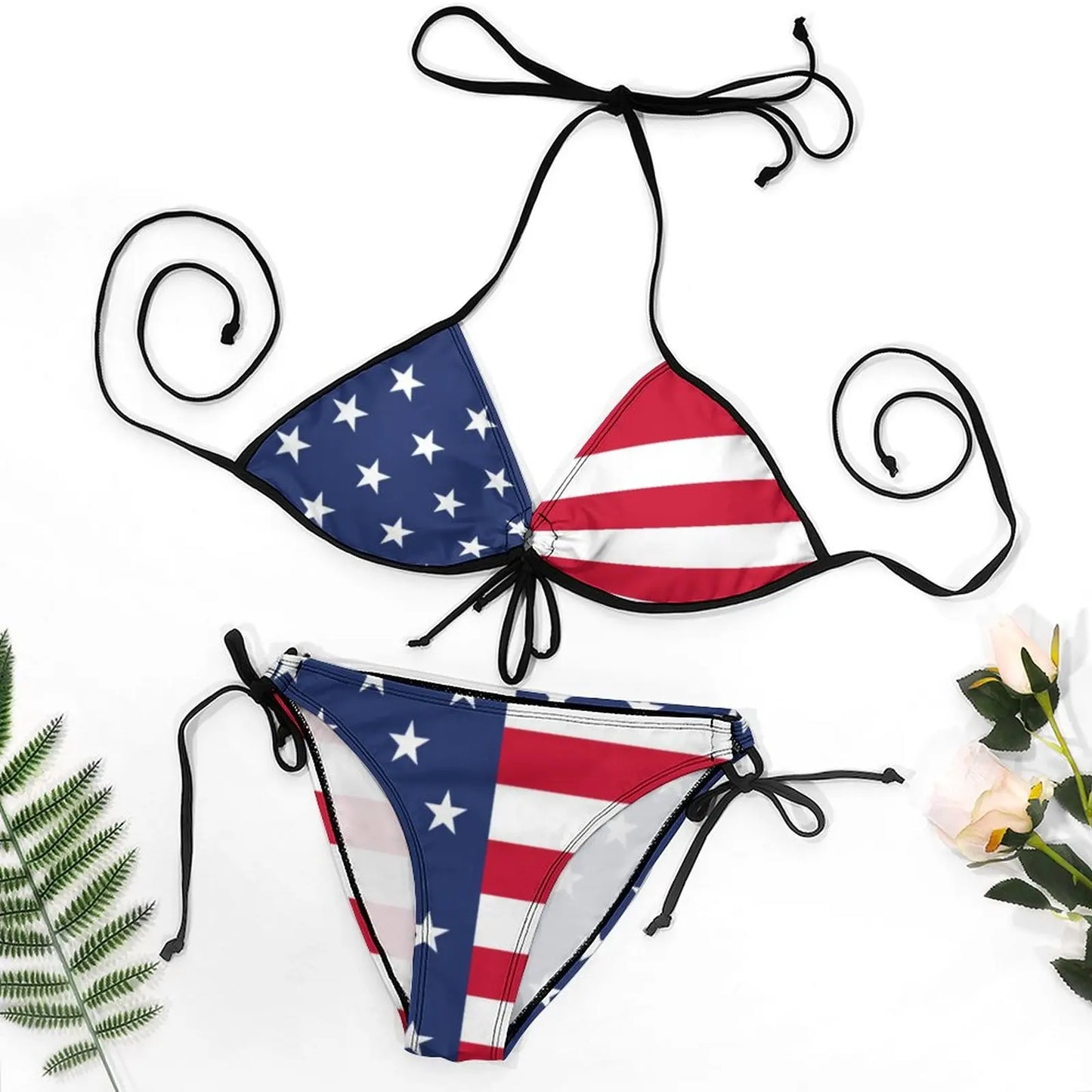 Stars and Stripes Bikini Swimwear