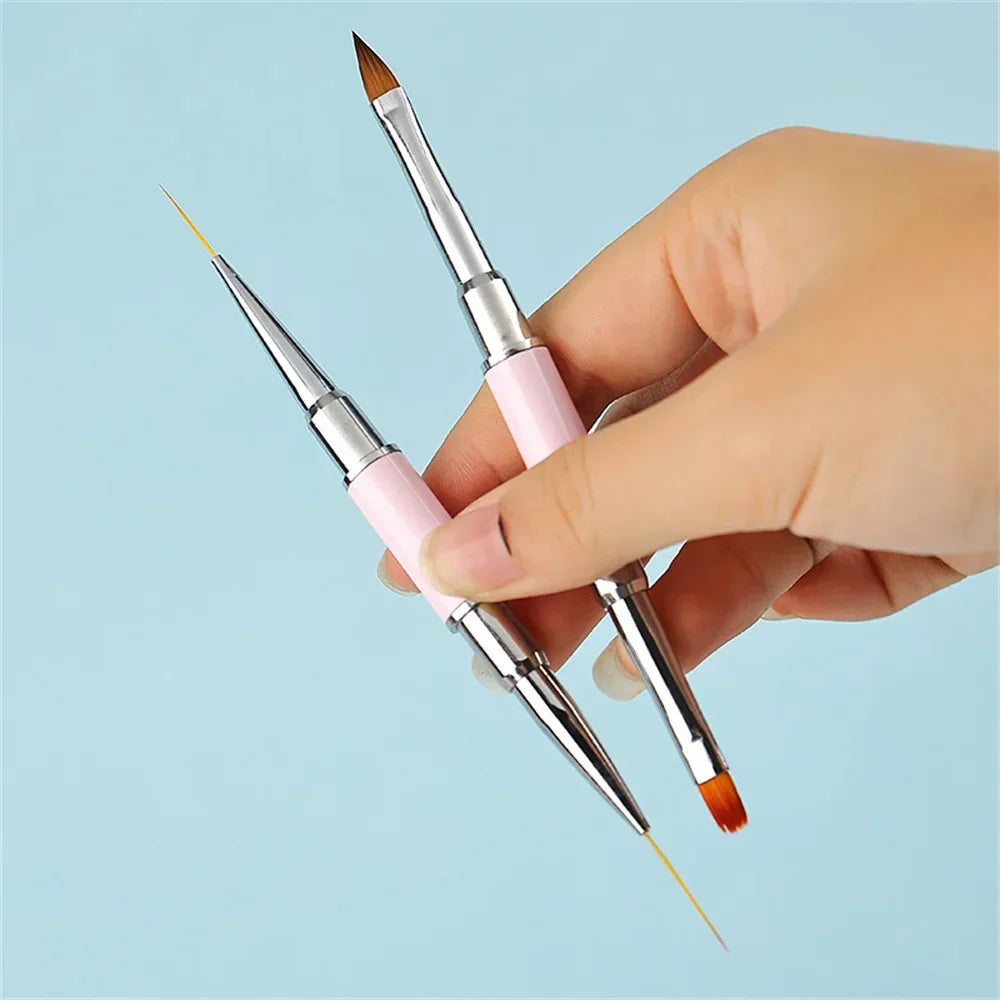 Nail Art Brush Professional Thin Liner Nail Art Decoration Brush Set Nail French Paint UV Gel Acrylic Decoration Tool LUXLIFE BRANDS