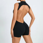Open Back Yoga Jumpsuit Luxlife Brands