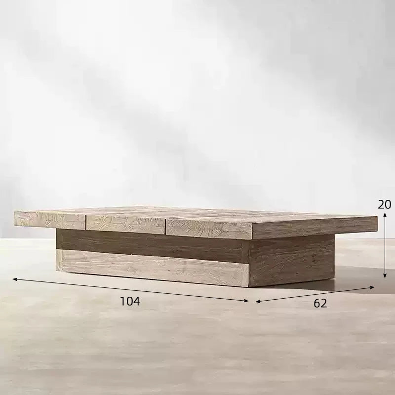 Outdoor Sofa, Creative Garden Courtyard Teak Furniture, Waterproof and Sun-proof, Outdoor Open-air Sofa Set