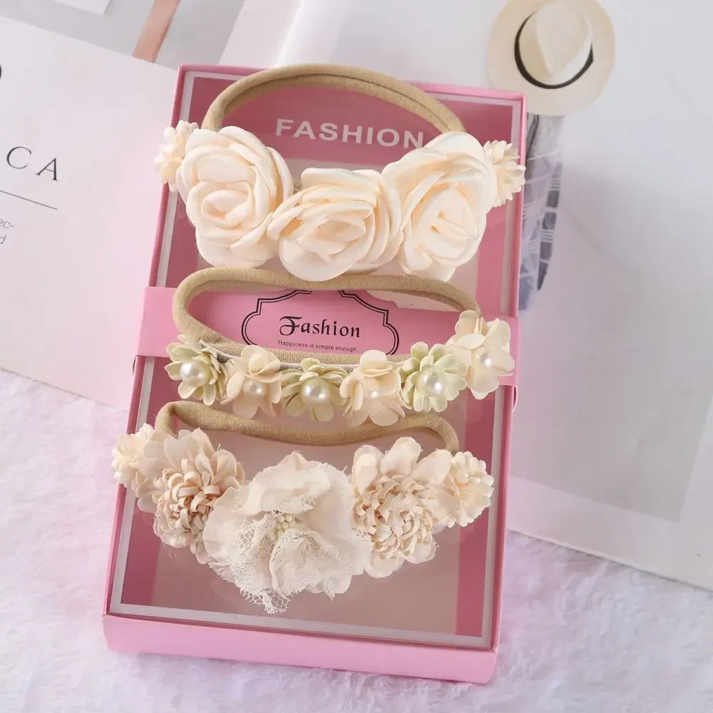 LUXBaby Floral Headband Set LUXLIFE BRANDS