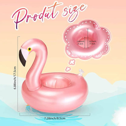 Inflatable Pool Party Unicorn or Flamingo Cup Holder