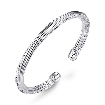 925 Sterling Silver Luxury Bangles Bracelet Hermes Women Free Shipping Accessories Designer Jewelry Trendy 2022 Christmas